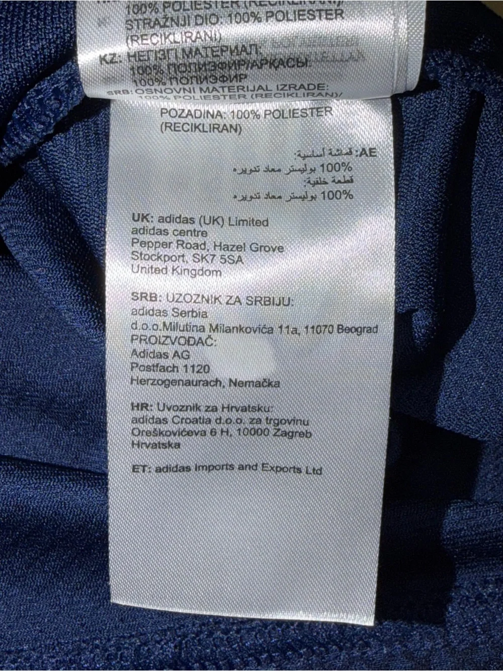 Adidas Juventus FC AEROREADY Track Jacket Mens Medium Slim Fit Full Zip Blue